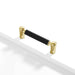 Modern Woven Leather Cabinet Pulls