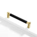 Modern Woven Leather Cabinet Pulls