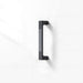 Square Textured Gold & Black Drawer Handles