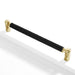 Modern Woven Leather Cabinet Pulls