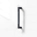 Square Textured Gold & Black Drawer Handles