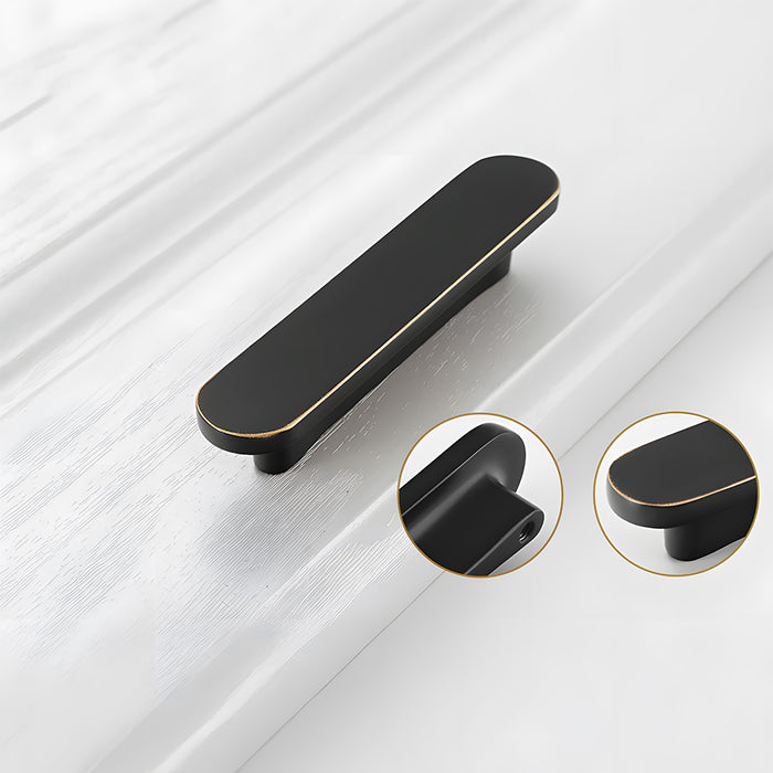 Modern Gold Brass Cabinet Pulls and Handles