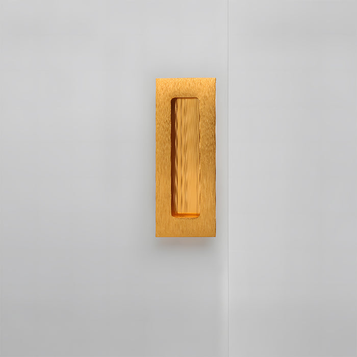 Retro Recessed Rectangular Embedded Cabinet Handles
