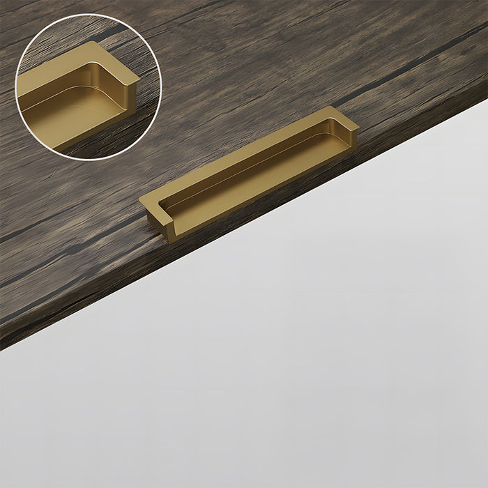 Modern Slotting Sliding Concealed Cabinet Handles