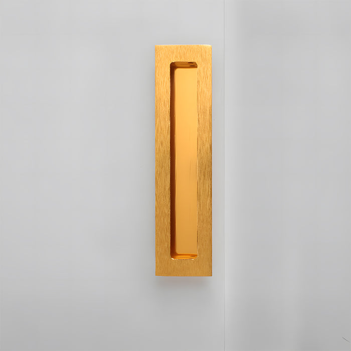 Retro Recessed Rectangular Embedded Cabinet Handles