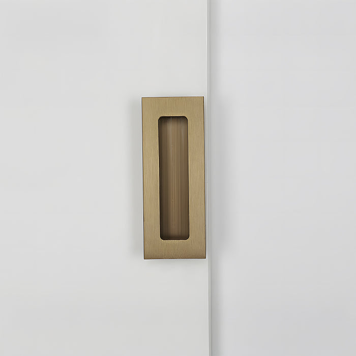 Retro Recessed Rectangular Embedded Cabinet Handles