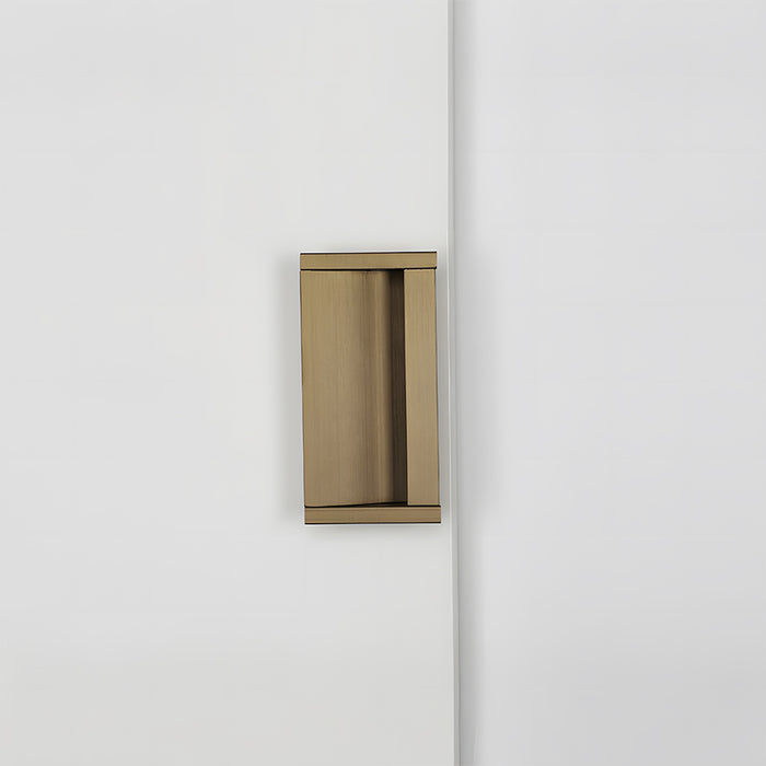 Modern Extended Solid Invisible Concealed Cabinet Pull Handle