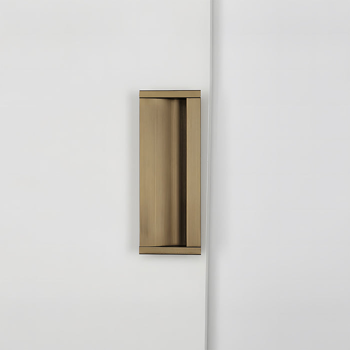 Modern Extended Solid Invisible Concealed Cabinet Pull Handle