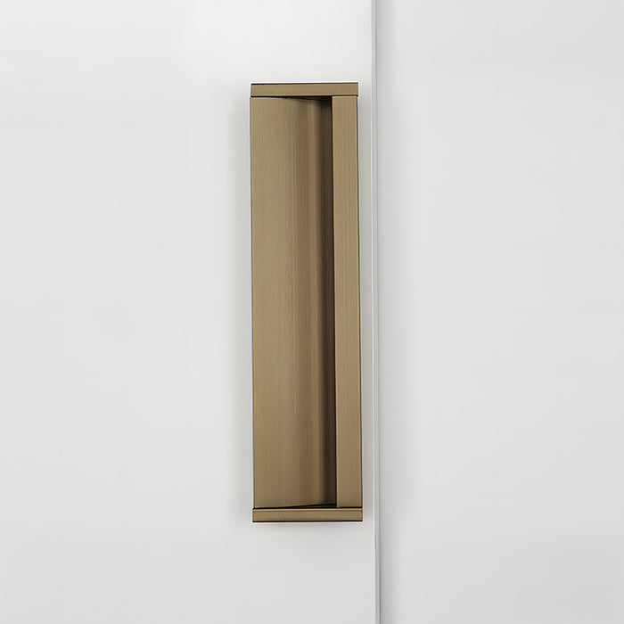 Modern Extended Solid Invisible Concealed Cabinet Pull Handle