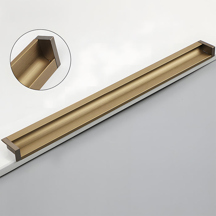 Contemporary Aluminum Alloy Finger Edge Pulls