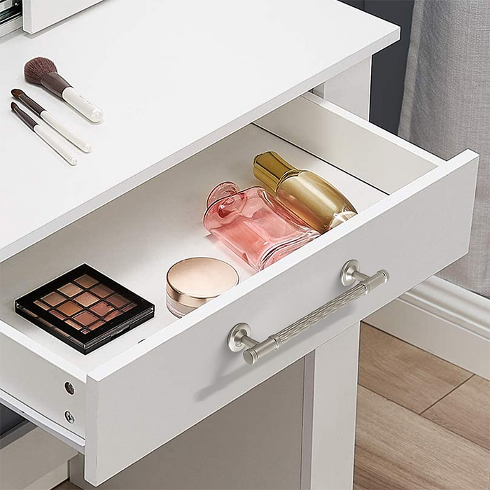 Fashionable Textured Zinc Alloy Cabinet Handles