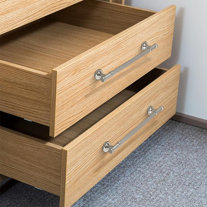 Fashionable Textured Zinc Alloy Cabinet Handles