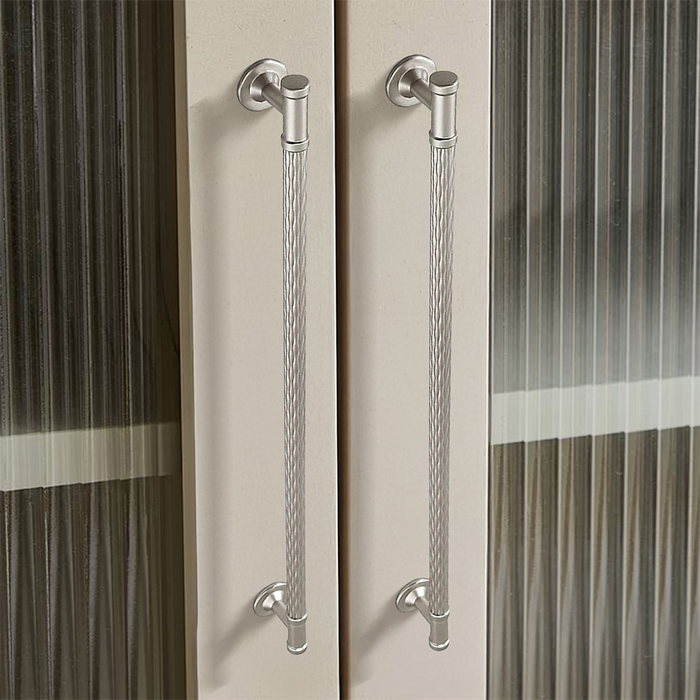 Fashionable Textured Zinc Alloy Cabinet Handles