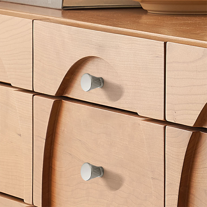 Fashionable Textured Zinc Alloy Cabinet Handles