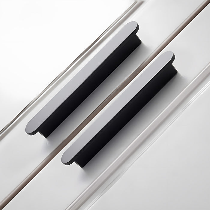 Simple Aluminum Brushed Cabinet Handles For Kitchen