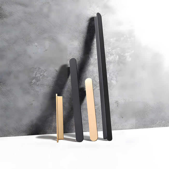 Simple Aluminum Brushed Cabinet Handles For Kitchen