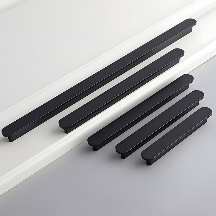 Simple Aluminum Brushed Cabinet Handles For Kitchen