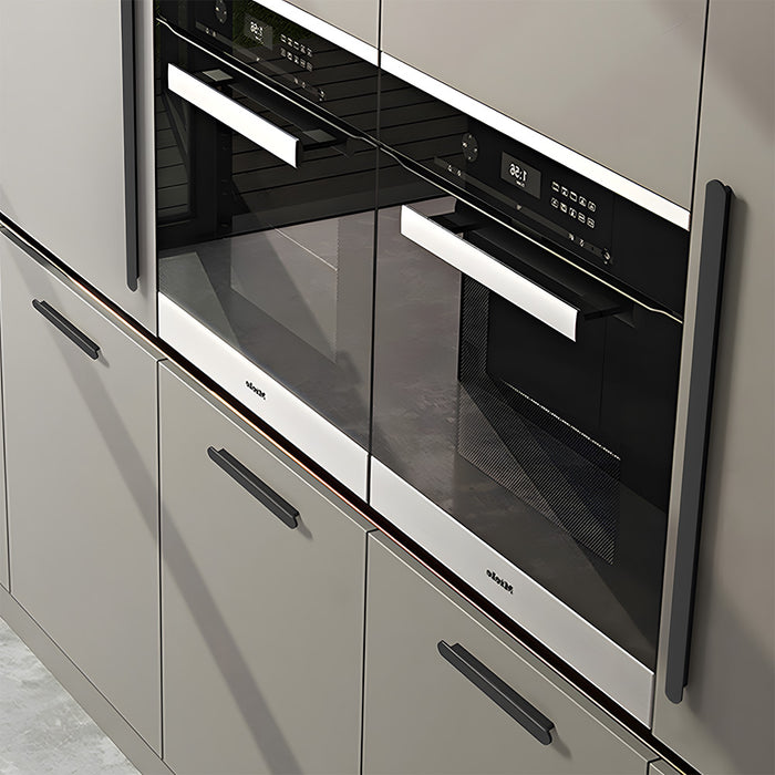 Simple Aluminum Brushed Cabinet Handles For Kitchen