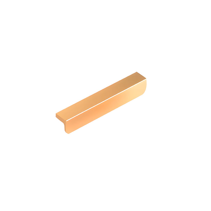 Simple Solid Aluminum Alloy Finger Edge Cabinet Pulls