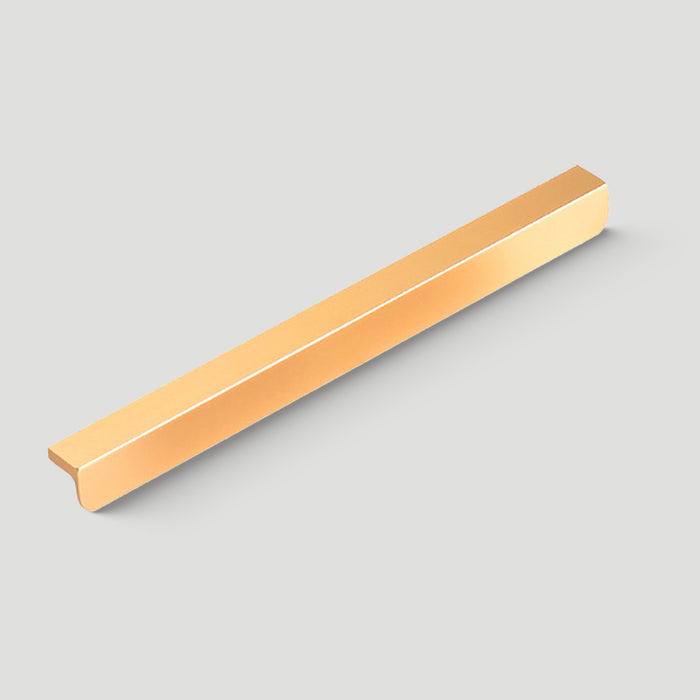 Simple Solid Aluminum Alloy Finger Edge Cabinet Pulls