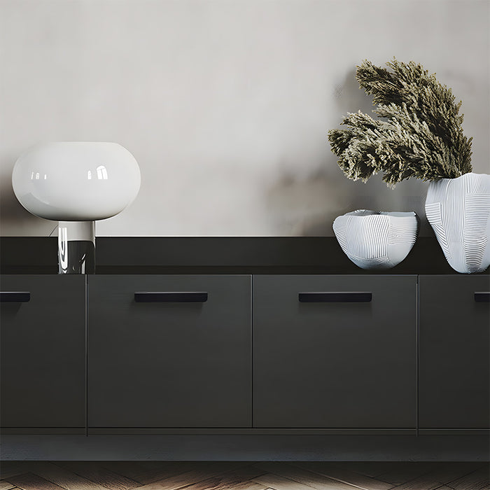 Simple Solid Aluminum Alloy Finger Edge Cabinet Pulls