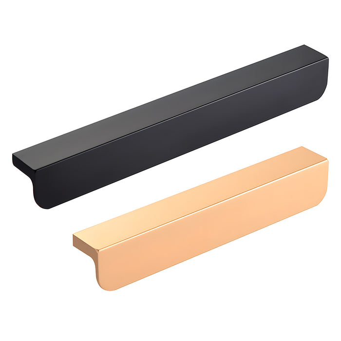 Simple Solid Aluminum Alloy Finger Edge Cabinet Pulls