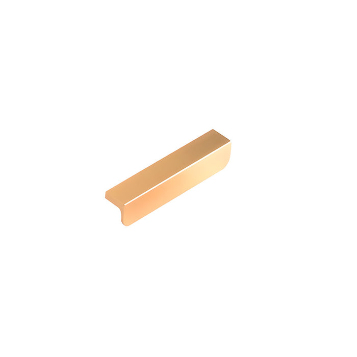 Simple Solid Aluminum Alloy Finger Edge Cabinet Pulls
