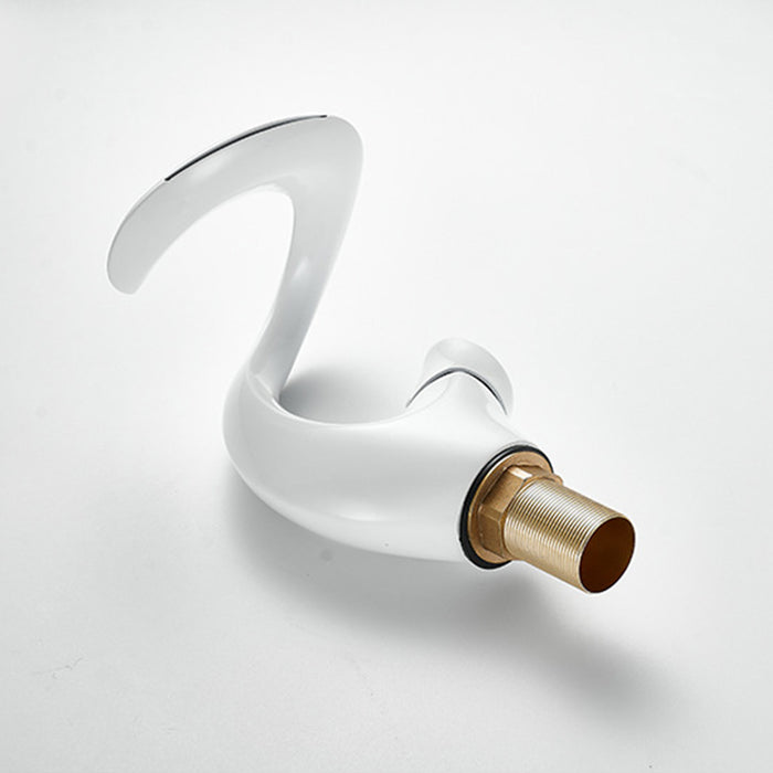 Single Handle Brass Waterfall Bathroom Faucets