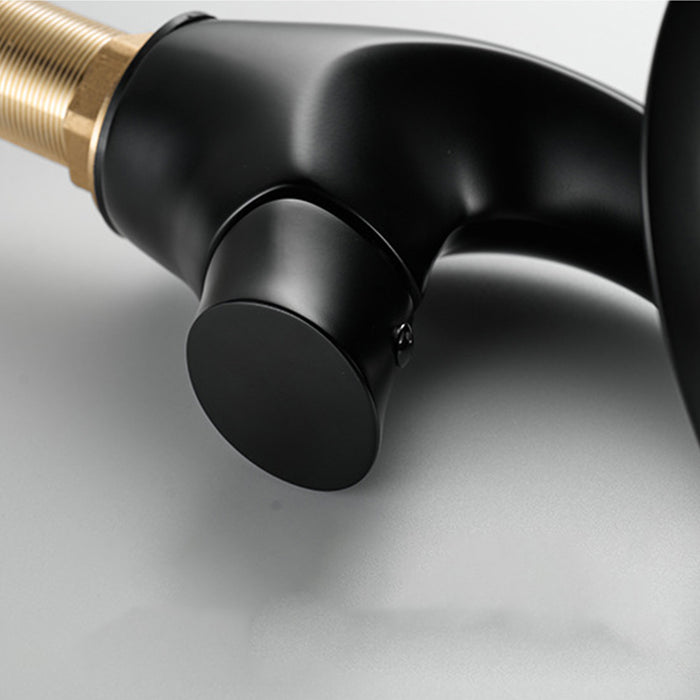 Single Handle Brass Waterfall Bathroom Faucets
