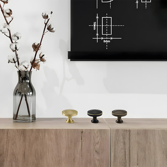 Solid Pure Brass Drawer Handles