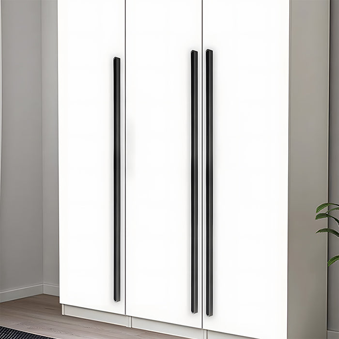 Stylish Two-tone Leather Cupboard Cabinet Door Handles
