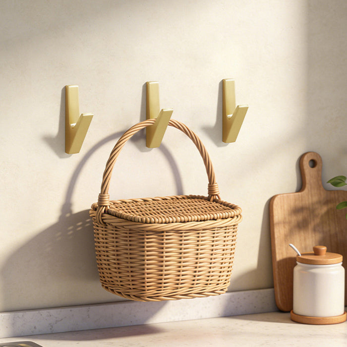 Stylish Zinc Alloy Space Efficient Wall Hooks