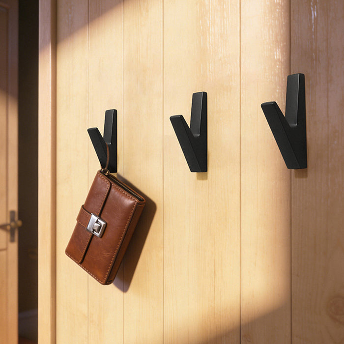 Stylish Zinc Alloy Space Efficient Wall Hooks