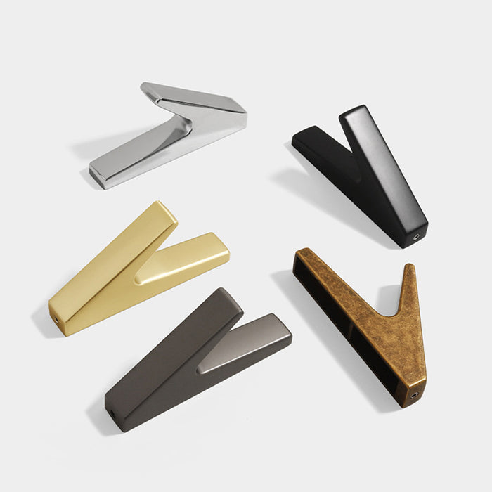 Stylish Zinc Alloy Space Efficient Wall Hooks
