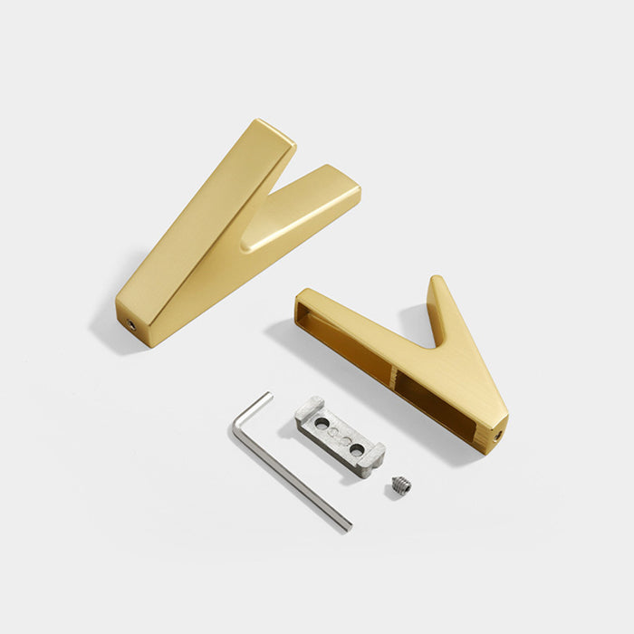 Stylish Zinc Alloy Space Efficient Wall Hooks