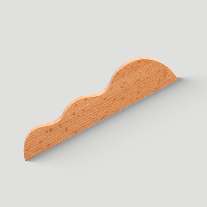 Unique Handmade Wavy Wood Cabinet Handles