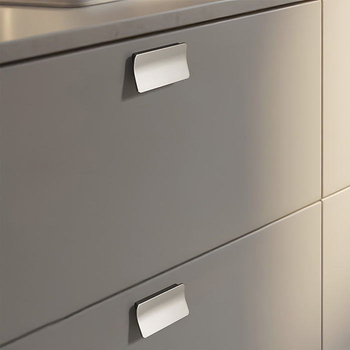 Unique Retro Square Finger Edge Pulls