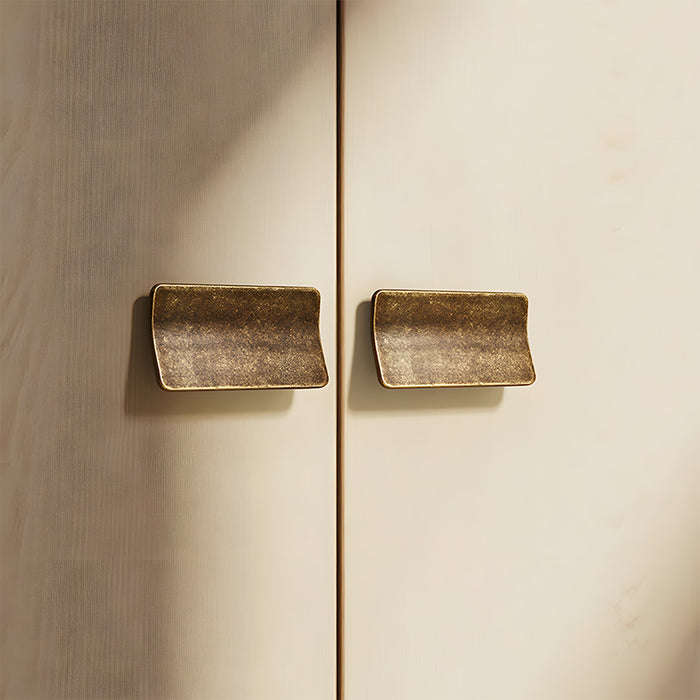 Unique Retro Square Finger Edge Pulls