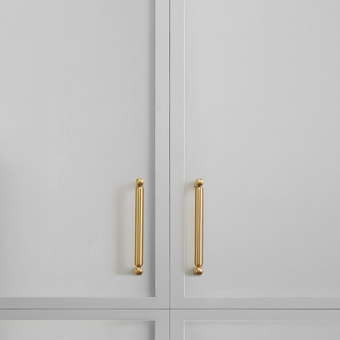 Unique Solid Brass T-Bar Cabinet Pulls