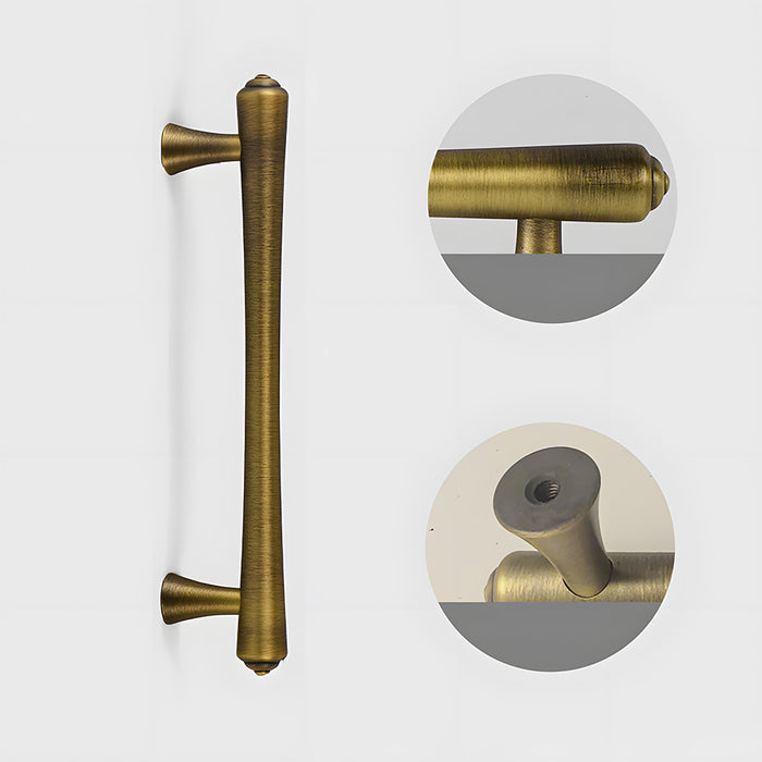 Vintage Antique Bronze Cupboard Drawer Pulls