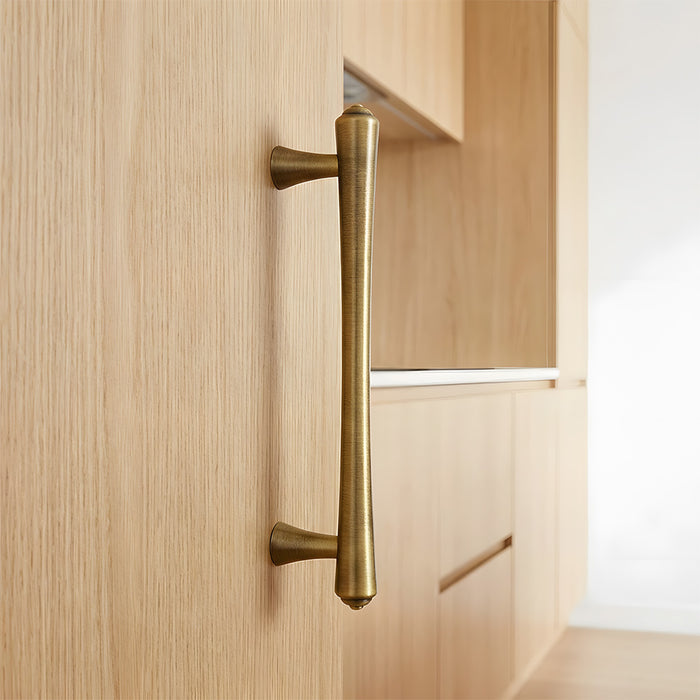 Vintage Antique Bronze Cupboard Drawer Pulls