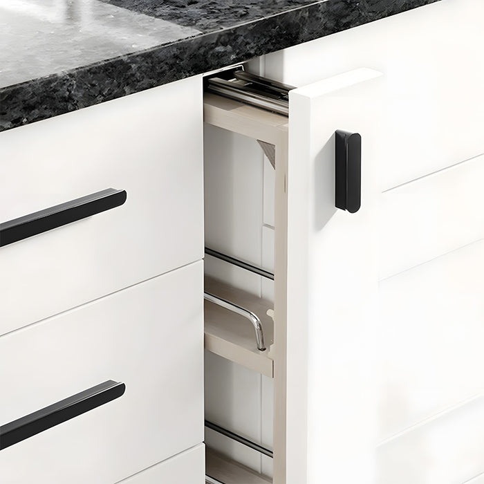 Vintage Black Brass Kitchen Cabinet Handles