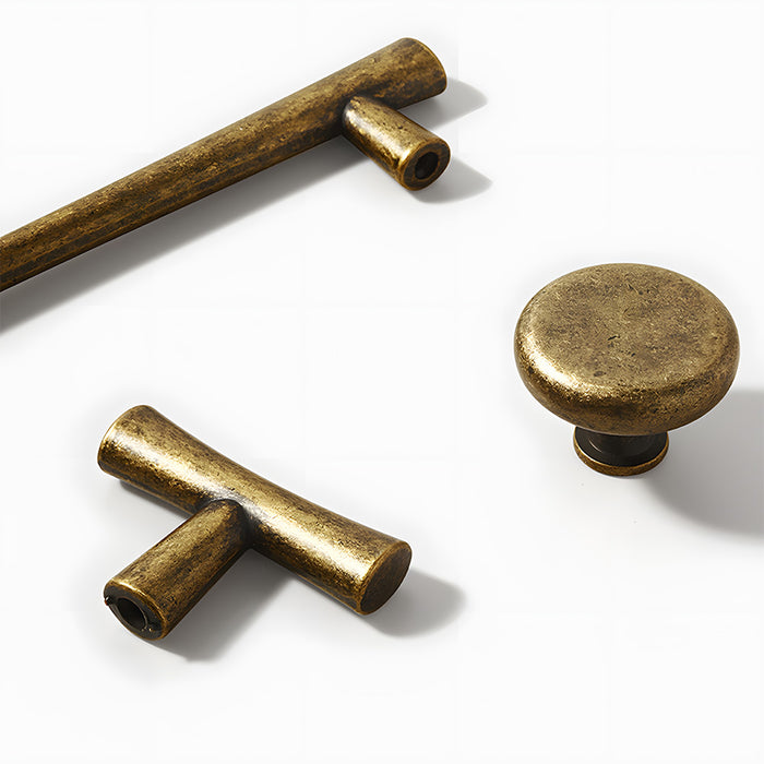 Vintage Bronze Cabinet Pulls Dresser Handles