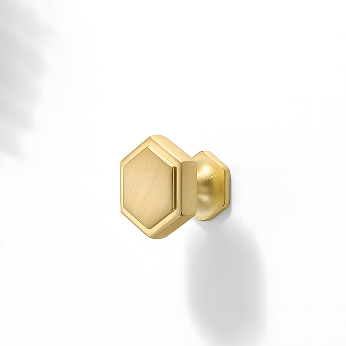 Vintage Hexagon Cabinet Pulls for Kitchen Drawers