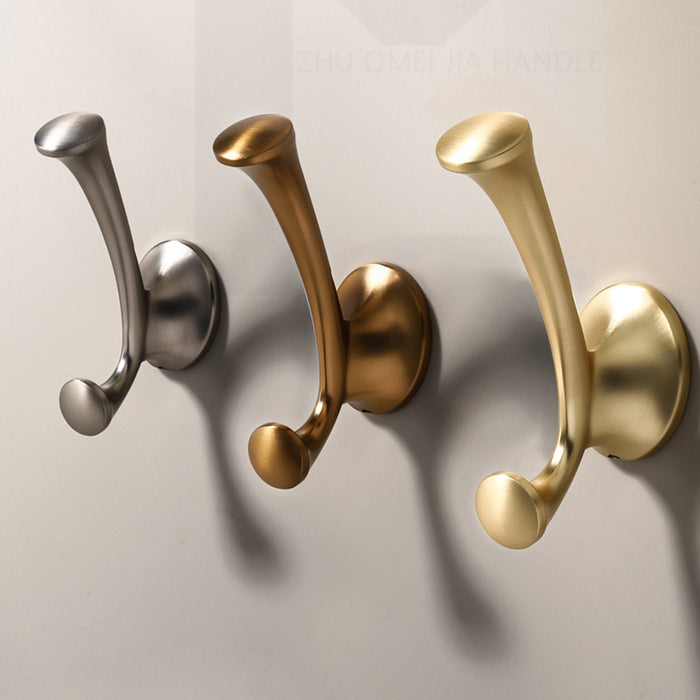 Vintage Solid Double Clothes Wall Hook