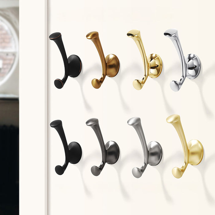 Vintage Solid Double Clothes Wall Hook