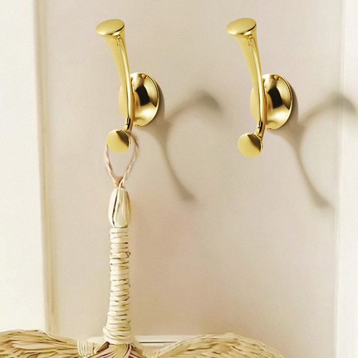 Vintage Solid Double Clothes Wall Hook