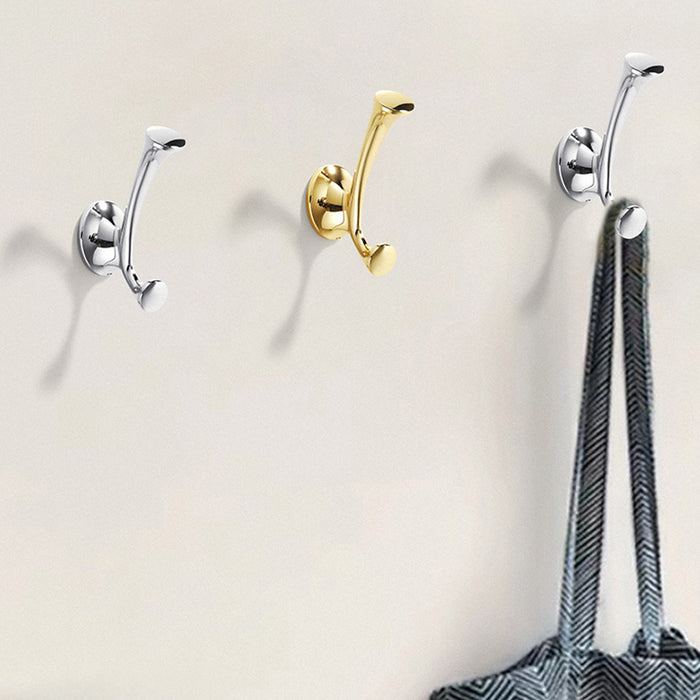 Vintage Solid Double Clothes Wall Hook