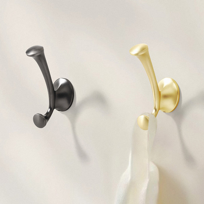 Vintage Solid Double Clothes Wall Hook