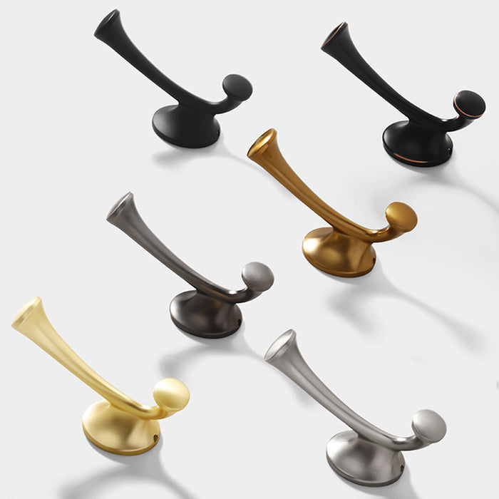 Vintage Solid Double Clothes Wall Hook